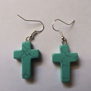 Cross earings